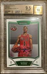 Derrick Rose [Autograph] Basketball Cards 2008 Bowman Chrome Prices