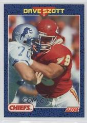 Dave Szott #40 Football Cards 1991 Score Young Superstars Prices
