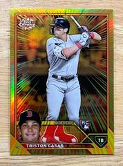 Triston Casas #RR-11 Baseball Cards 2023 Topps Chrome Radiating Rookies Prices