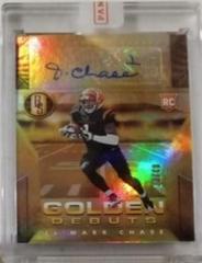 Ja'Marr Chase [Rookie Jersey Autograph Double Prime] #253 Football Cards 2021 Panini Gold Standard Prices