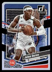 Jalen Duren [Press Proof Silver Die Cut] #104 Basketball Cards 2023 Panini Donruss Prices