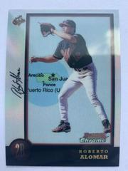 Roberto Alomar [Refractor] #60 Baseball Cards 1998 Bowman Chrome International Prices