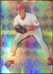 Pat Burrell [Refractor] #I2 Baseball Cards 1999 Bowman Chrome Impact Prices