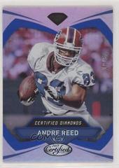Andre Reed [Blue] #3 Football Cards 2018 Panini Certified Diamonds Prices