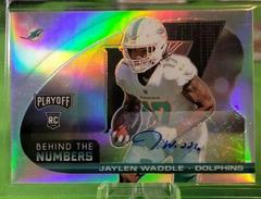 Jaylen Waddle [Signature] #BTN-JWA Football Cards 2021 Panini Playoff Behind the Numbers Prices
