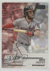 Bryce Harper #NC-BH Baseball Cards 2018 Stadium Club Never Compromise Prices