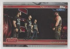 The Shield Reunite [Silver] Wrestling Cards 2019 Topps WWE Road to Wrestlemania Prices