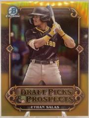 Ethan Salas [Gold] Baseball Cards 2023 Bowman Draft Picks & Prospects Prices