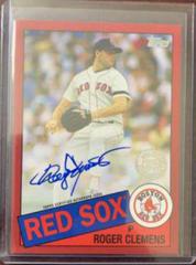 Roger Clemens [Red] #85A-RCL Baseball Cards 2020 Topps 1985 35th Anniversary Autographs Prices