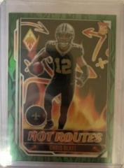 Chris Olave [Green] #HR-3 Football Cards 2022 Panini Phoenix Hot Routes Prices