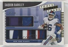 Saquon Barkley [Prime] Football Cards 2019 Panini Absolute Tools of the Trade Five Prices
