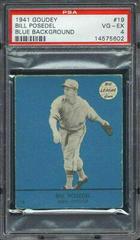 Bill Posedel [Blue Background] Baseball Cards 1941 Goudey Prices