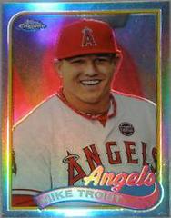 Mike Trout #MT Baseball Cards 2014 Topps Chrome 1989 Prices