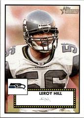 Leroy Hill #383 Football Cards 2006 Topps Heritage Prices