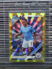 Raheem Sterling [Donruss Premier League Press Proof Gold Laser] Soccer Cards 2019 Panini Chronicles Prices