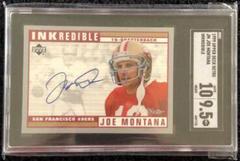 Joe Montana #JM Football Cards 1999 Upper Deck Retro Inkredible Prices