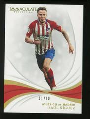Saul Niguez [Gold] Soccer Cards 2018 Panini Immaculate Prices