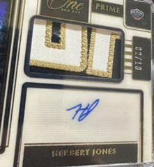 Herbert Jones [Gold] #PR-HJN Basketball Cards 2021 Panini One and One Prime Rookie Jersey Autographs Prices