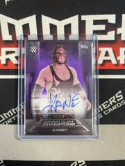 Kane [Purple] #GA-K Wrestling Cards 2021 Topps WWE Undisputed Grand Slam Champions Autographs Prices
