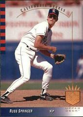 Russ Springer #27 Baseball Cards 1993 SP Prices
