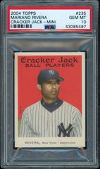 Mariano Rivera [Mini] #235 Baseball Cards 2004 Topps Cracker Jack Prices
