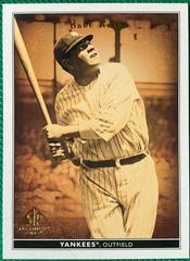 Babe Ruth Baseball Cards 2002 SP Legendary Cuts Prices