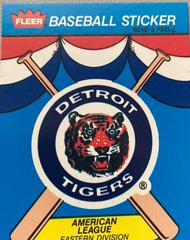 Detroit Tigers Baseball Cards 1989 Fleer Baseball Stickers Prices