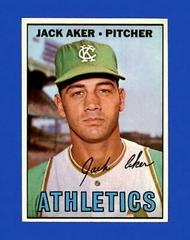 Jack Aker #110 Baseball Cards 1967 Topps Prices