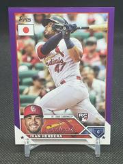 Ivan Herrera [Purple] Baseball Cards 2023 Topps Japan Edition Prices