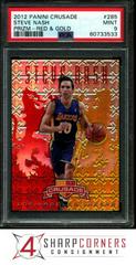 Steve Nash [Red & Gold] #285 Basketball Cards 2012 Panini Crusade Prizm Prices