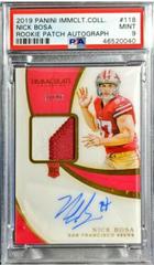 Nick Bosa #118 Football Cards 2019 Panini Immaculate Collection Prices