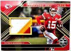 Patrick Mahomes II [Gold] Football Cards 2022 Panini Limited Playoff Brilliance Prices