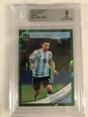 Lionel Messi [Press Proof Green] #88 Soccer Cards 2018 Panini Donruss Prices
