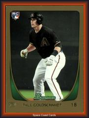 Paul Goldschmidt [Gold] Baseball Cards 2011 Bowman Draft Prices