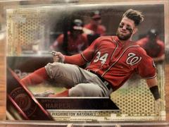 Bryce Harper [Sliding Gold] Baseball Cards 2016 Topps Prices