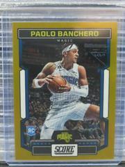 Paolo Banchero [Gold] #100 Basketball Cards 2023 Panini Prizm Prices