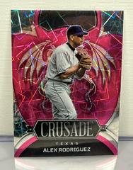 Alex Rodriguez [Pink Velocity] #12 Baseball Cards 2023 Panini Chronicles Crusade Prices