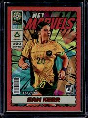 Sam Kerr [Red] Soccer Cards 2023 Donruss FIFA Women's World Cup Net Marvels Prices