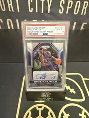 Vince Carter [Silver] #SIG-VCA Basketball Cards 2022 Panini Prizm Signatures Prices