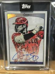 Shohei Ohtani [Autograph] #21A Baseball Cards 2022 Topps X Lauren Taylor Prices