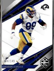 Aaron Donald [Silver Spotlight] #38 Football Cards 2021 Panini Limited Prices