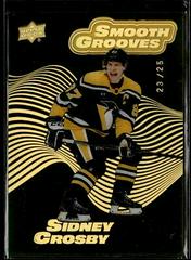 Sidney Crosby [Gold Spectrum] Hockey Cards 2022 Upper Deck Smooth Grooves Prices