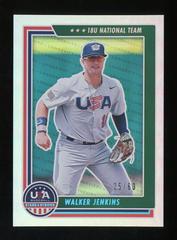 Walker Jenkins [Hobby Longevity Holo Blue] #71 Baseball Cards 2022 Panini Stars & Stripes USA Prices