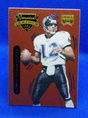 Vinny Testaverde Football Cards 1996 Playoff Contenders Leather Prices