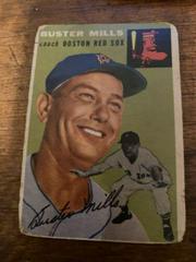 Buster Mills #227 Baseball Cards 1954 Topps Prices
