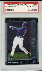 Dee Brown #298 Baseball Cards 1999 Bowman Chrome Prices