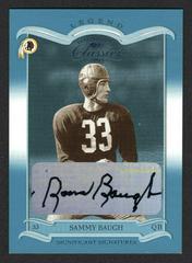 Sammy Baugh [Significant Signatures] #145 Football Cards 2003 Panini Donruss Classics Prices