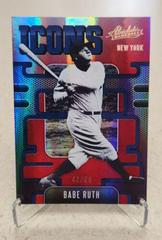 Babe Ruth [Spectrum Red] #I-1 Baseball Cards 2021 Panini Absolute Icons Prices