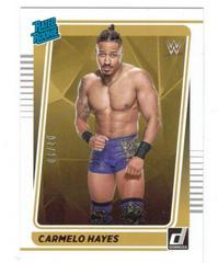 Carmelo Hayes [Gold] #111 Wrestling Cards 2022 Panini Chronicles WWE Prices