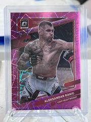 Aleksandar Rakic [Pink Velocity] #96 Ufc Cards 2022 Panini Donruss Optic UFC Prices